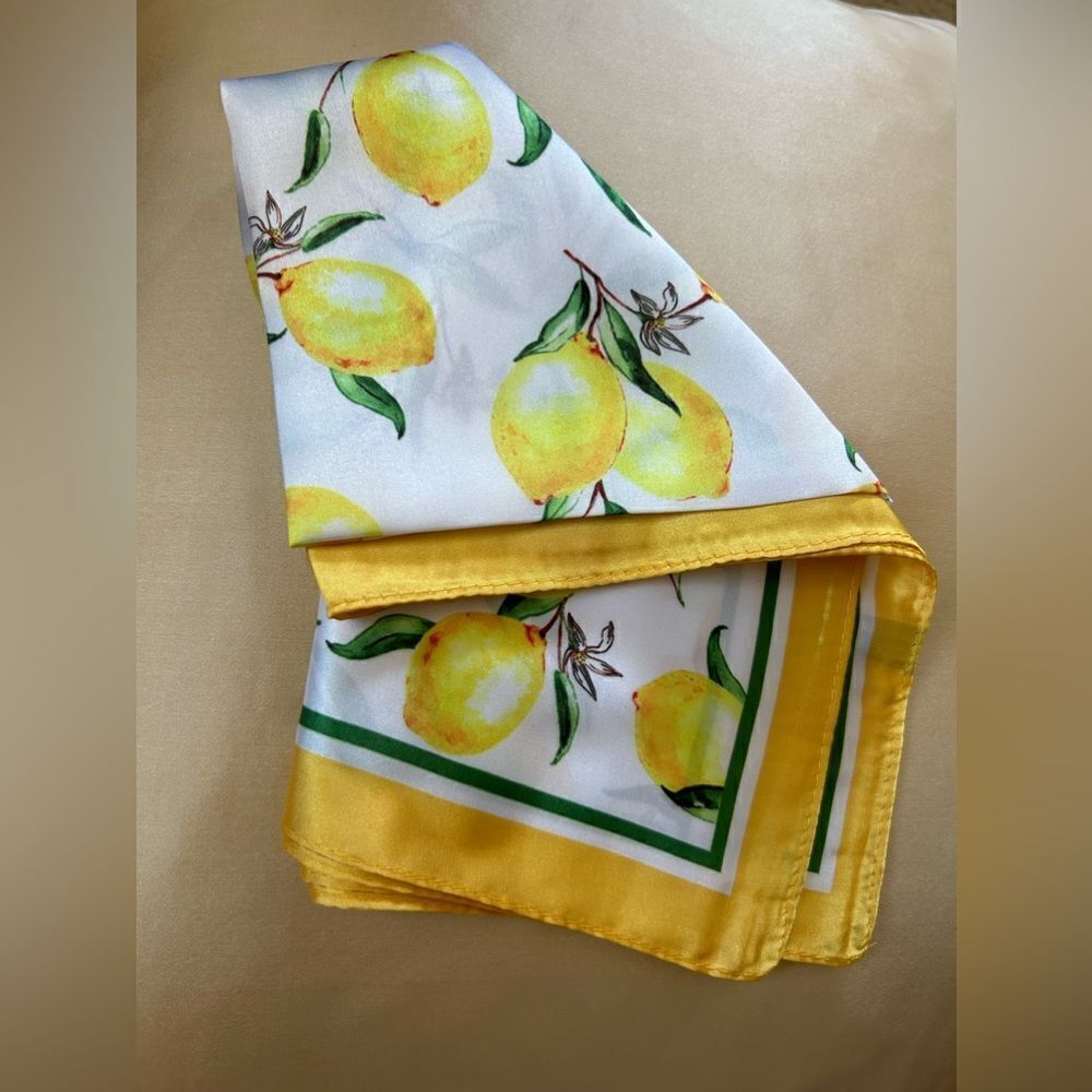 lemon scarf S9 - Picture 2 of 2